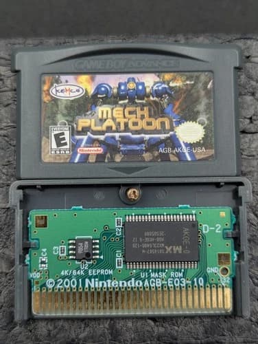 Mech Platoon (Nintendo Game Boy Advance, 2001) - GBA Cart Only Authentic Tested