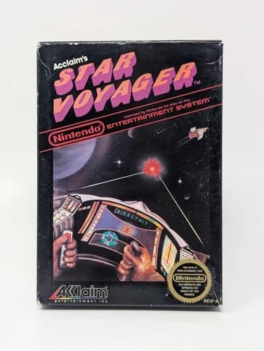 Star Voyager (Nintendo Entertainment System, 1987) - CIB Complete In Box