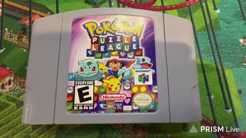 Pokemon Puzzle League N64 PRISTINE CONDITION, Loose cart only, Tested, Works!
