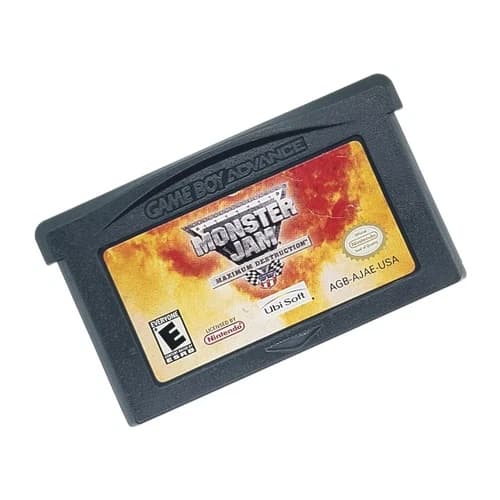 Monster Jam: Maximum Destruction (Nintendo Gameboy Advance GBA) Game Cartridge