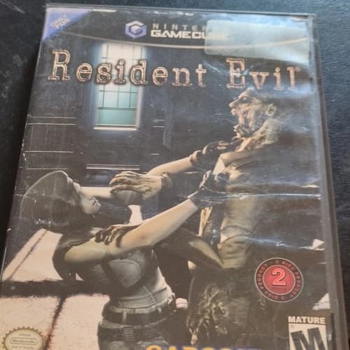 Capcom Resident Evil Nintendo GameCube 2 Disc Set 2002 NTSC-U/C Mature