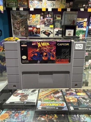 X-Men Mutant Apocalypse - Super Nintendo SNES - Tested
