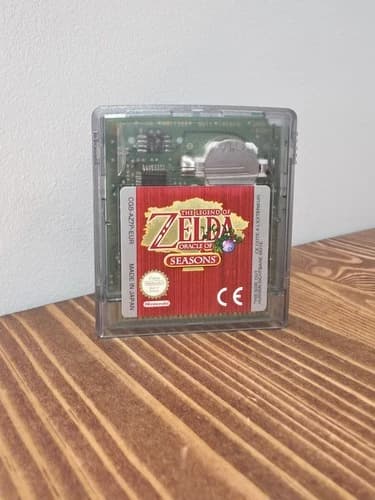 The Legend of Zelda: Oracle of Seaons Nintendo Gameboy Color New Battery
