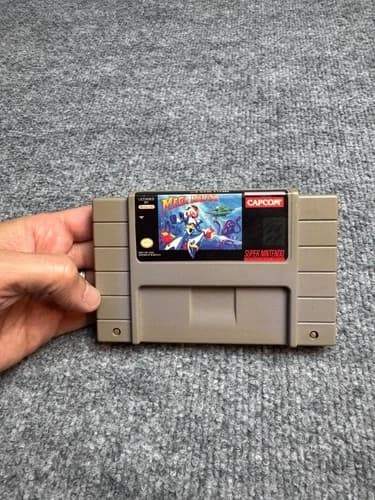 Mega Man X Super Nintendo SNES Authentic Cartridge Tested & Working