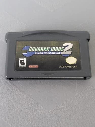 Advance Wars 2 Black Hole Rising GBA Game Boy Advance Authentic Tested