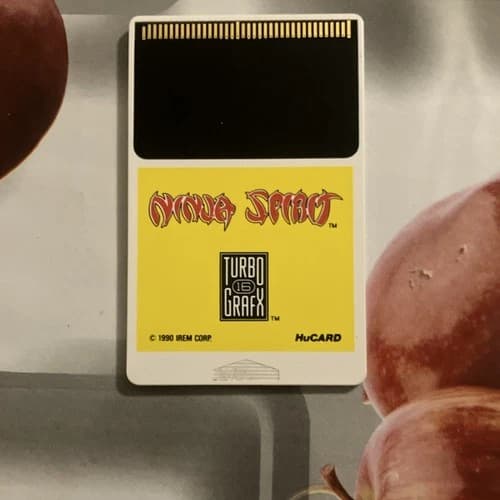 Ninja Spirit TurboGrafx-16 HuCARD 1990 Action Game by Irem Corp. Classic Arcade