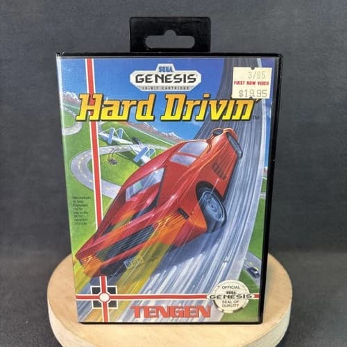 SEGA Genesis - Hard Drivin' - Complete/CIB - Tested