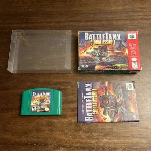 Battletanx Global Assault (Nintendo 64) Complete - Tested - Authentic