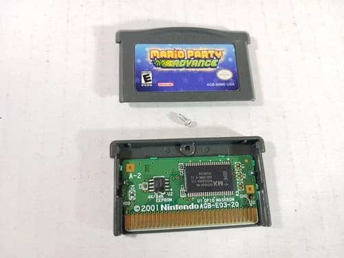 Mario Party Advance GBA Authentic Nintendo Game Boy Advance Tested Cleaned Game