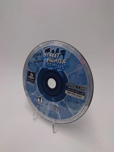 Street Fighter EX2 Plus (Sony PlayStation, 1999) DISC ONLY