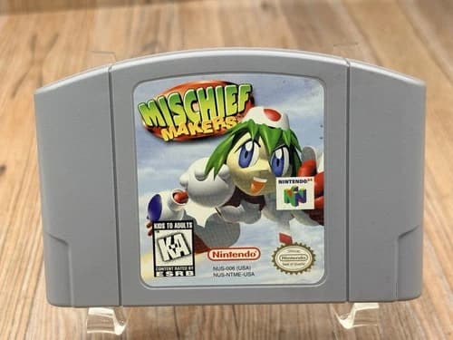 Mischief Makers (Nintendo 64, 1997) N64 - Cart Only - Tested - Authentic