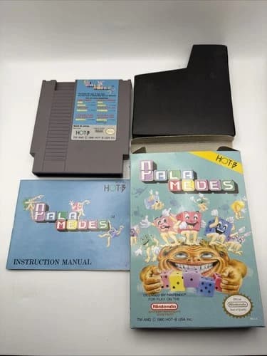 Palamedes (Nintendo Entertainment System, 1990) NES COMPLETE w/ Box manual