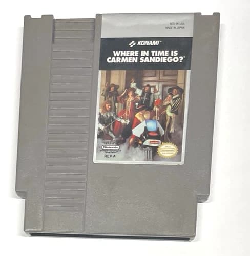 Where in Time is Carmen Sandiego? (Nintendo Entertainment, 1991) NES Tested