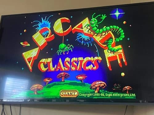 Arcade Classics (Sega Genesis, 1996) -- ARCADE CLASSICS for GENESIS