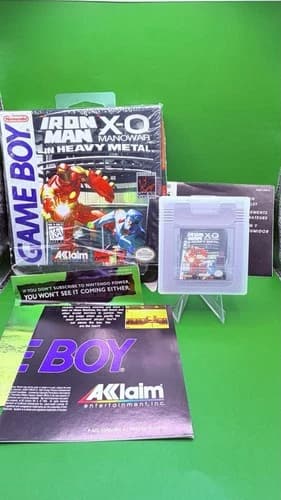 Iron Man/X-O Manowar in Heavy Metal (Nintendo Game Boy, 1996)