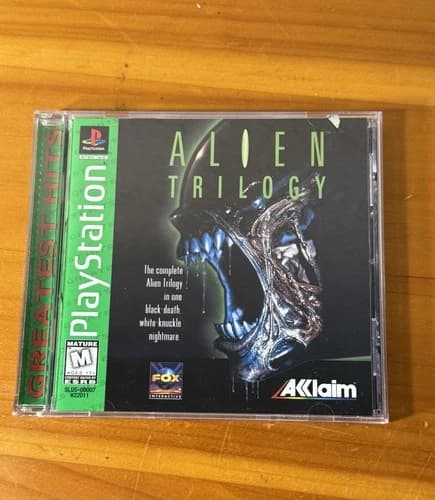 Alien Trilogy Greatest Hits (PlayStation 1 PS1, 1996) CIB