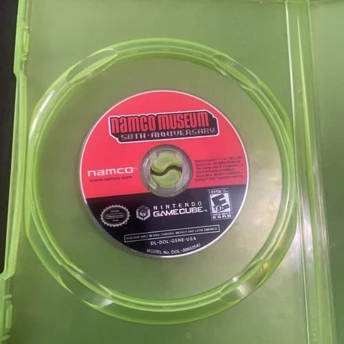 Namco Museum 50th Anniversary Nintendo Gamecube ~ Disc Only ~ Tested Working