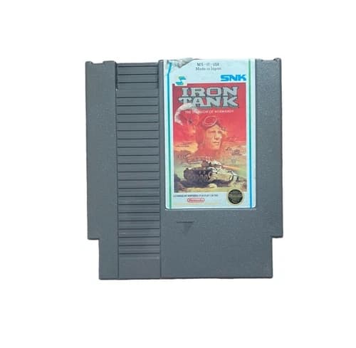 Iron Tank (Nintendo NES) CART ONLY, TESTED, Free Shipping