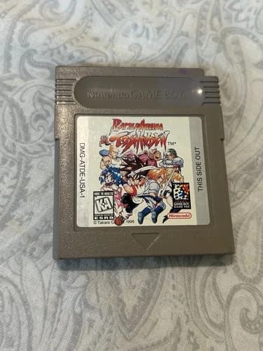 Battle Arena Toshinden (Nintendo Game Boy, 1996) Authentic ,Tested