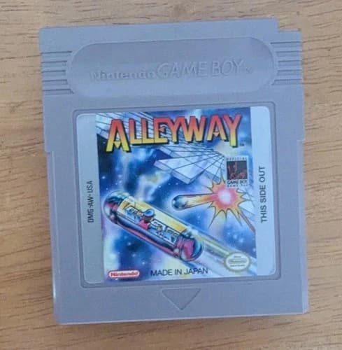 Alleyway (Nintendo Game Boy, 1989) CART ONLY