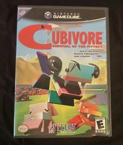 Cubivore: Survival of the Fittest (GameCube, 2002) [CIB, TESTED] ATLUS