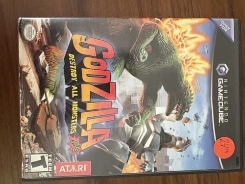 Godzilla: Destroy All Monsters Melee (Nintendo GameCube, Atari, Fighting, T-Tee…