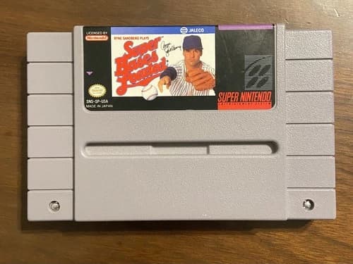 Super Bases Loaded – Super Nintendo SNES – Authentic – Tested – Cart Only