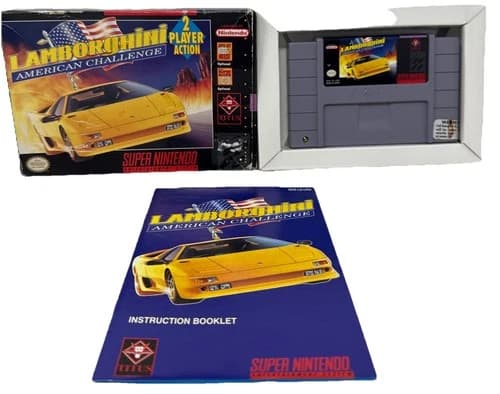 Lamborghini: American Challenge (Super Nintendo Entertainment System, 1993)