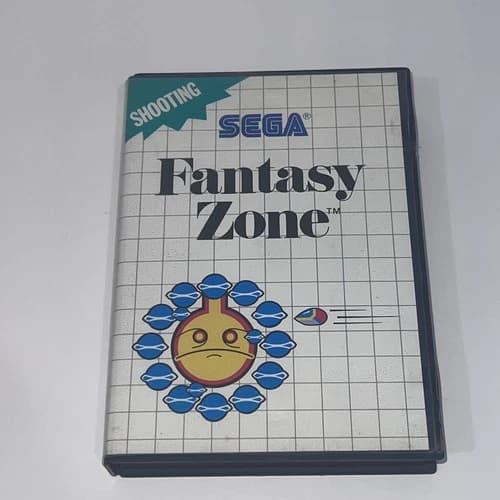 Sega Master System Fantasy Zone Complete in Box Tested Includes Manual