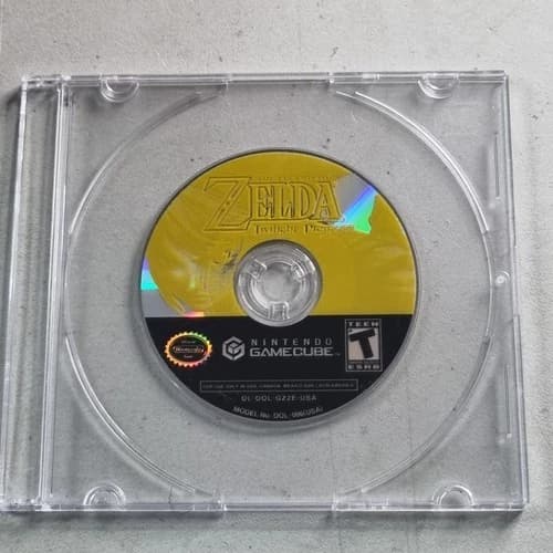 The Legend of Zelda: Twilight Princess (2006, Nintendo GameCube Disc Only)