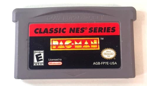 Pac-Man Classic NES Series GBA Authentic, Tested - GameBoy Advance AGB-FP73-USA