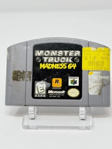 Monster Truck Madness 64 N64 Loose Authentic good