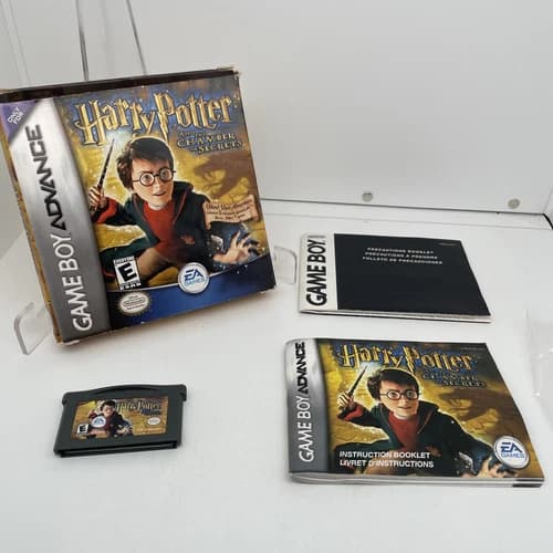 Harry Potter And The Chamber of Secrets COMPLETE (Game Boy Advance GBA)