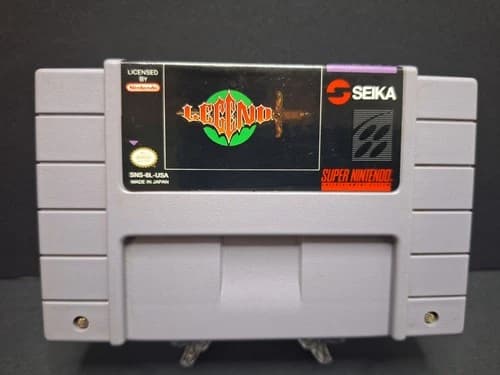 Legend Super Nintendo Entertainment System 1994 Seika SNES Authentic Tested