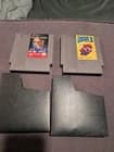 2 NES Games And Cases: Super Mario Bros 3 AND Tecmo Super Bowl