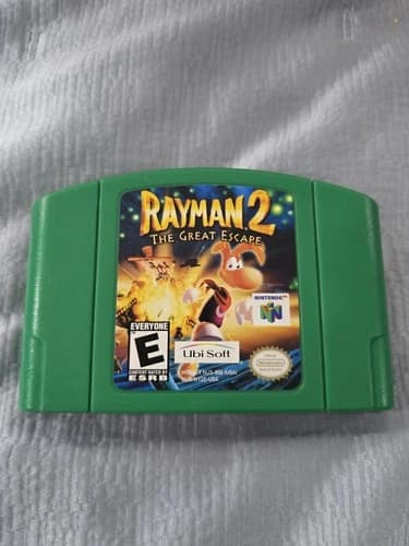 Rayman 2 The Great Escape N64 - Cartridge Only - Authentic - Tested & Working