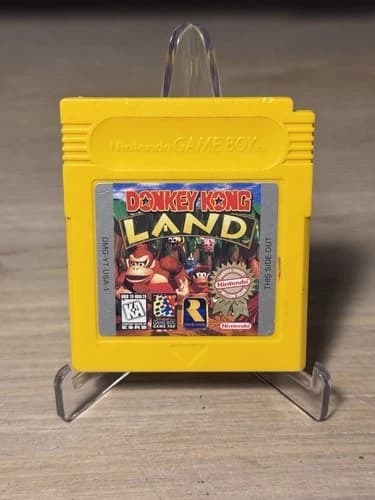 Donkey Kong Land (Nintendo Game Boy, 1995) TESTED Saves