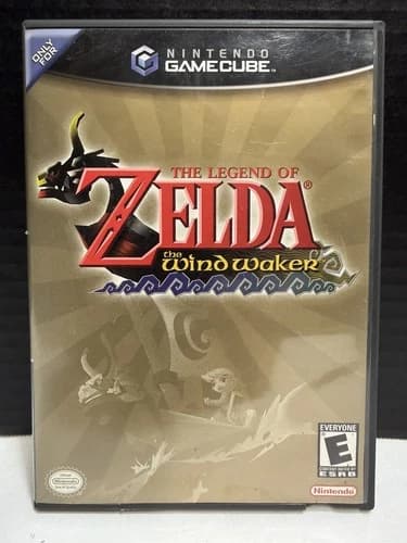 The Legend of Zelda The Wind Waker (2002, Nintendo GameCube) Complete w/ Manual