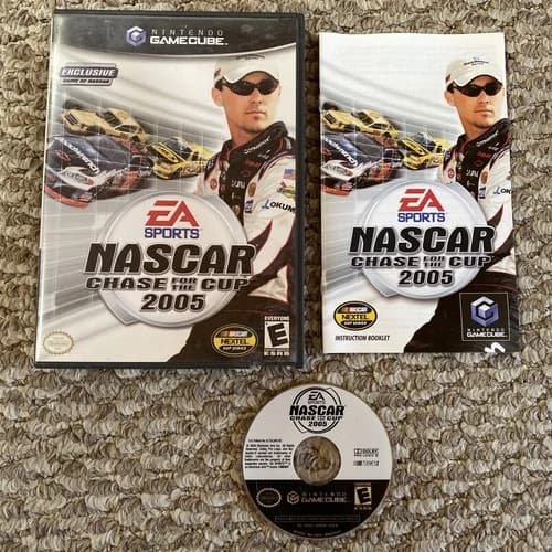 Nascar Chase for the Cup 2005 GameCube Nintendo GameCube Tested FAST SHIPPING