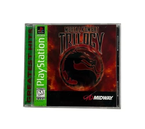 Mortal Kombat Trilogy Greatest Hits Sony PlayStation PS1 CIB Complete Tested