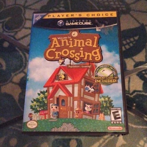Animal Crossing (Nintendo GameCube, 2002) CIB WITH MEMORY CARD!