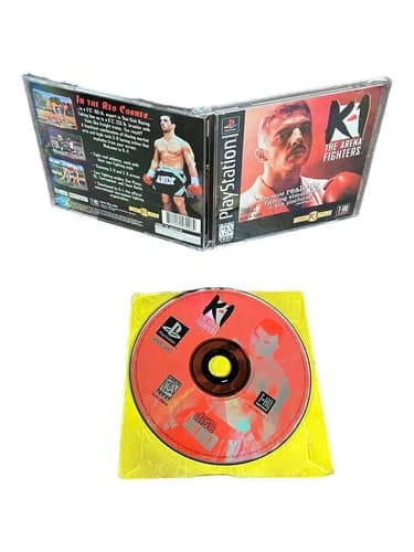 Sony PlayStation 1 PS1 CIB Complete TESTED K-1 Arena Fighters