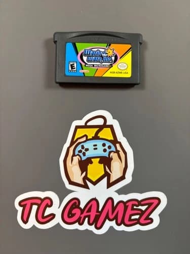 Wario Ware Inc: Mega Microgames Nintendo GBA Gameboy Advance Authentic