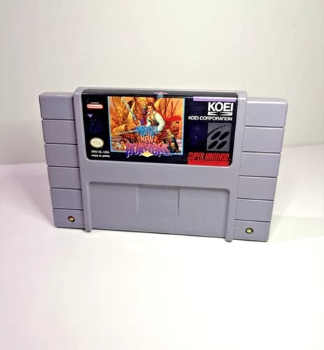 Uncharted Waters New Horizons SNES – Authentic Cartridge Only Tested Working