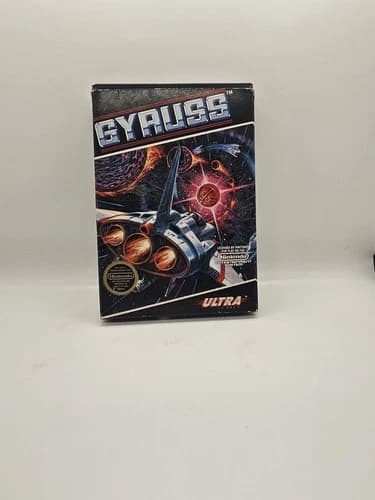 Gyruss Nintendo NES Game Complete CIB Box Instructions