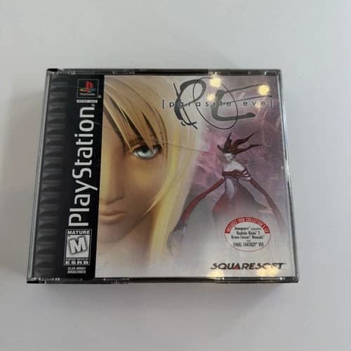 COMPLETE Sony PlayStation PS1- Parasite Eve: 2 Discs +1 Bonus Disc +Manual +Case
