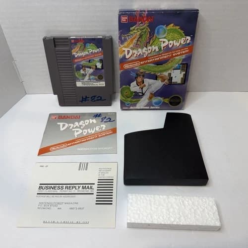 Dragon Power (Nintendo Entertainment System, 1986) NES CIB Complete