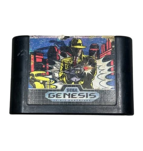Dick Tracy (Sega Genesis, 1990) Cartridge Only - Tested