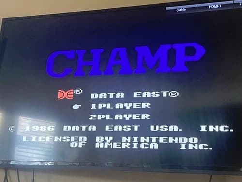 Karate Champ (Nintendo Entertainment System, 1986) -- KARATE CHAMP for NES