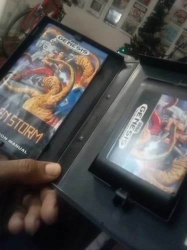 Sega Genesis Alien Storm Complete Game with Case and Manual